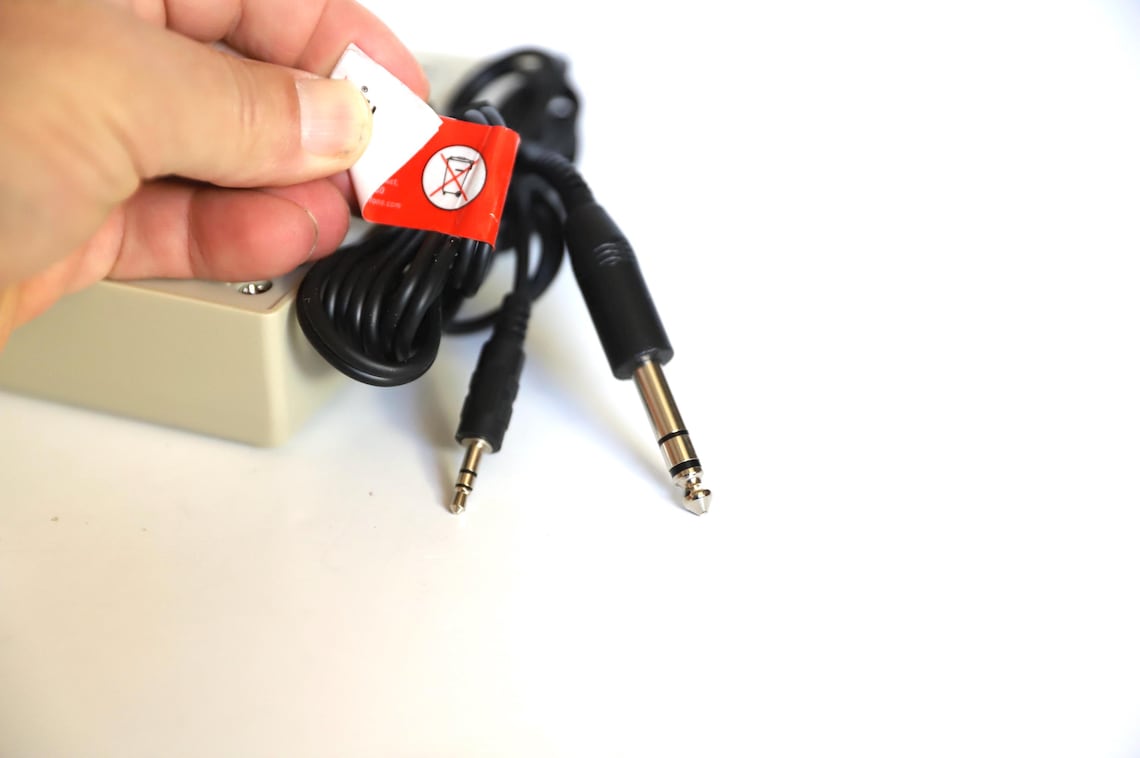 vintage CALIFONE headphones JACKBOX 4 output individual volume each - Tested and working great!, foto 3 di 4