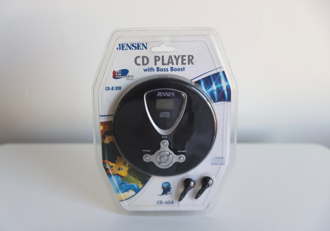 Vintage Sony Style JENSEN Deadstock, Still Packaged Vintage CD Discman