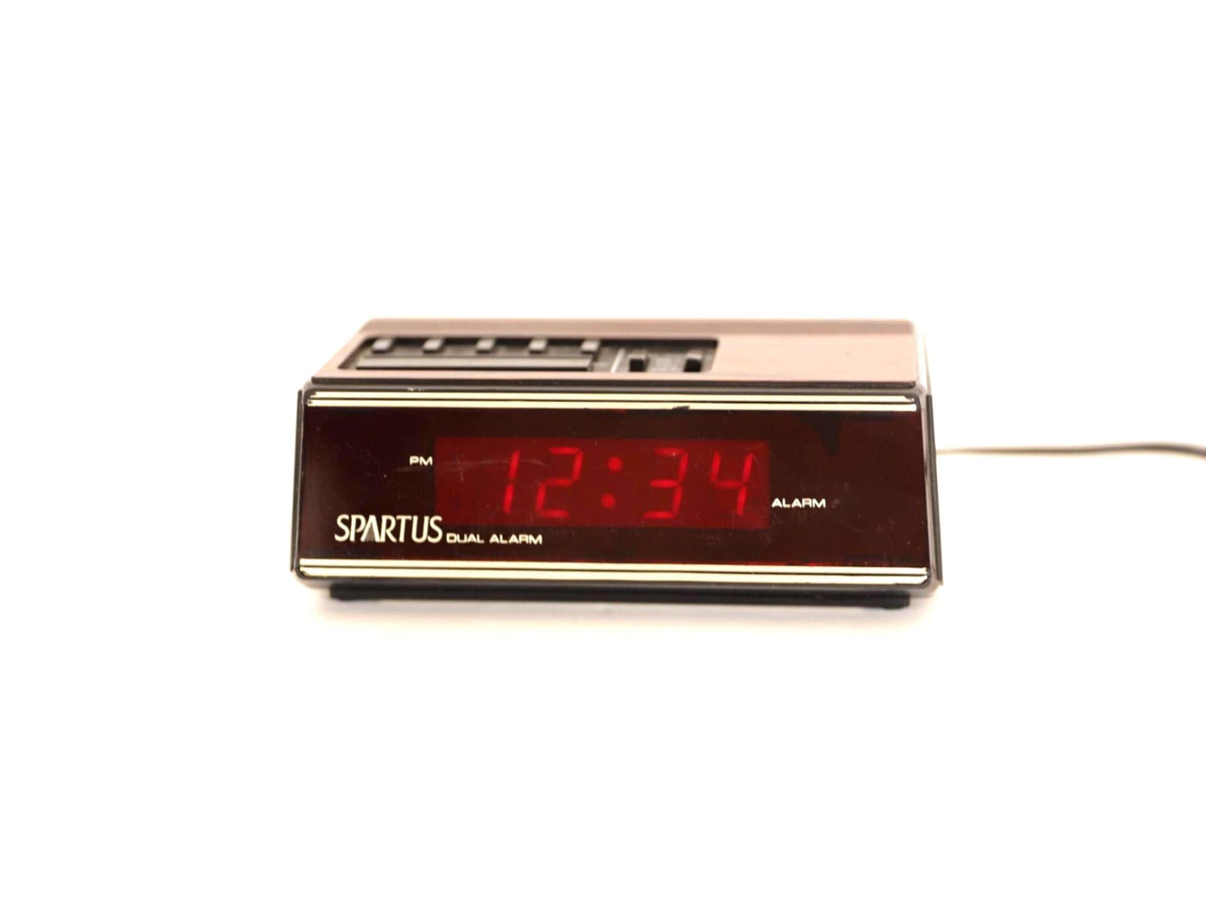 Alarm clock digital vintage - Etsy 日本