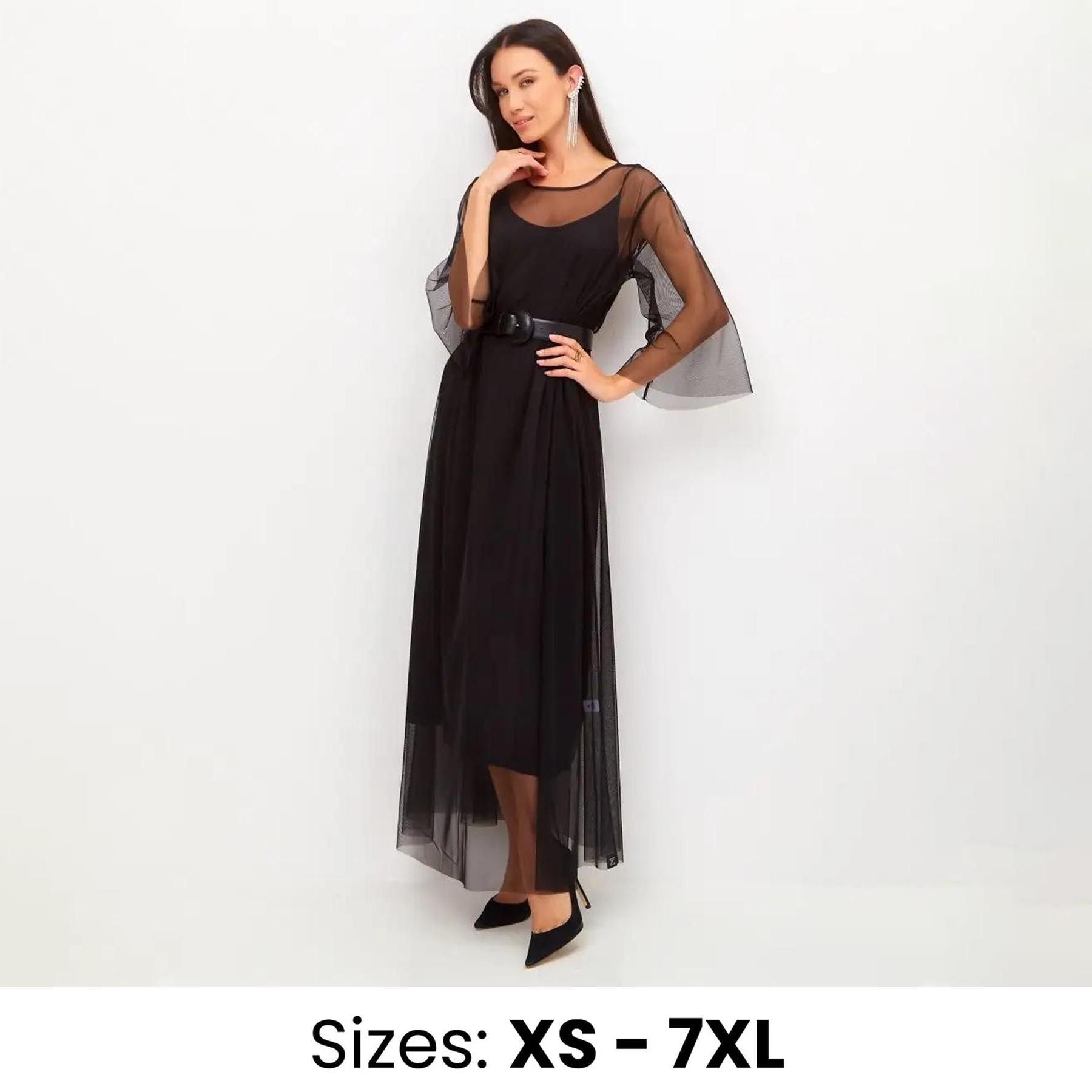Tulle Sheer Maxi Dress - Etsy Tulle Sheer Maxi Dress - Etsy