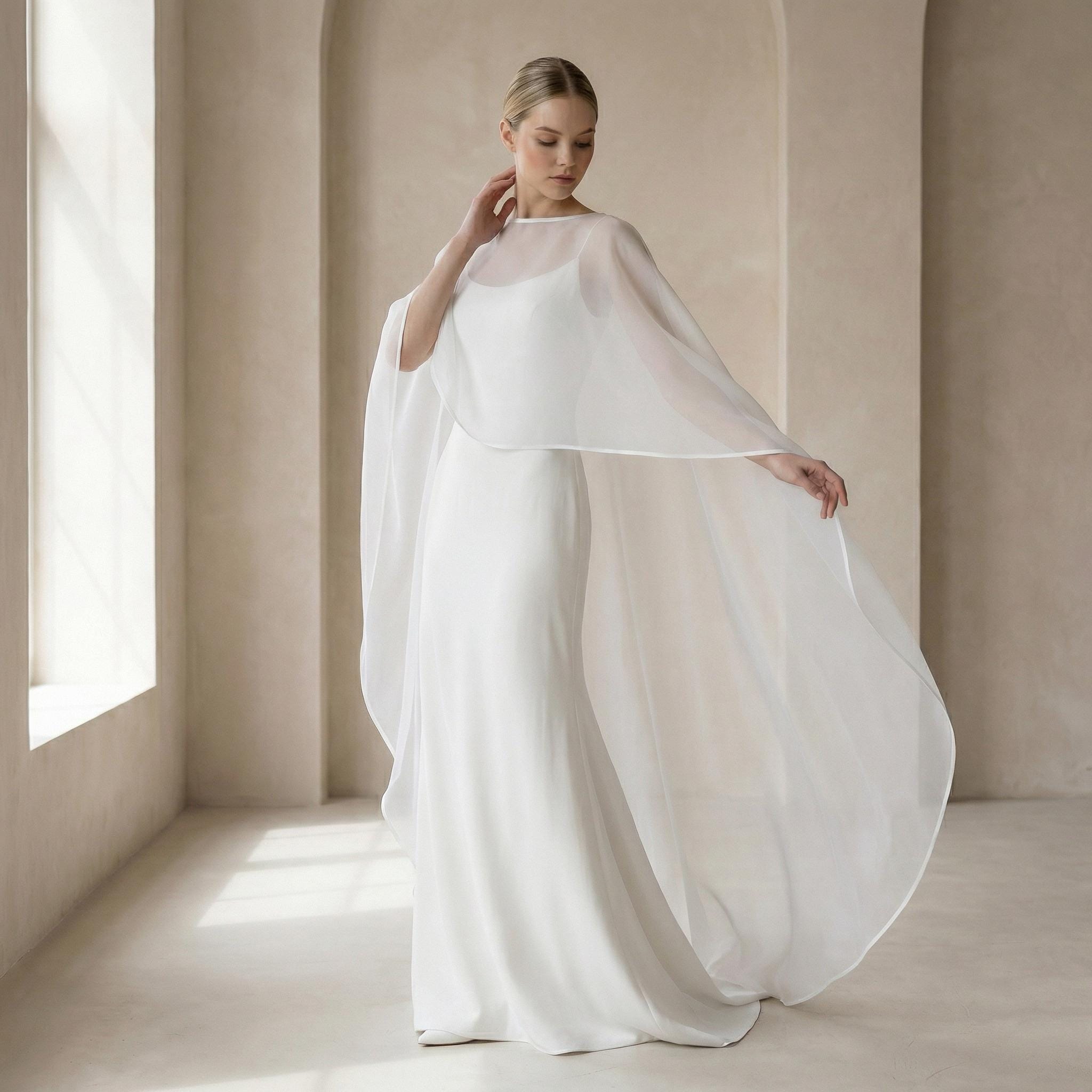 open lace back dress Buy Luxe Organza Custom Wedding Gown main image 1