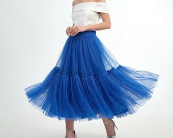 Enagua de tul con capas, Enagua de tul para mujer, Falda de tul con capas, Falda de tul de talla grande, Vestido con enagua de tul, Enagua esponjosa