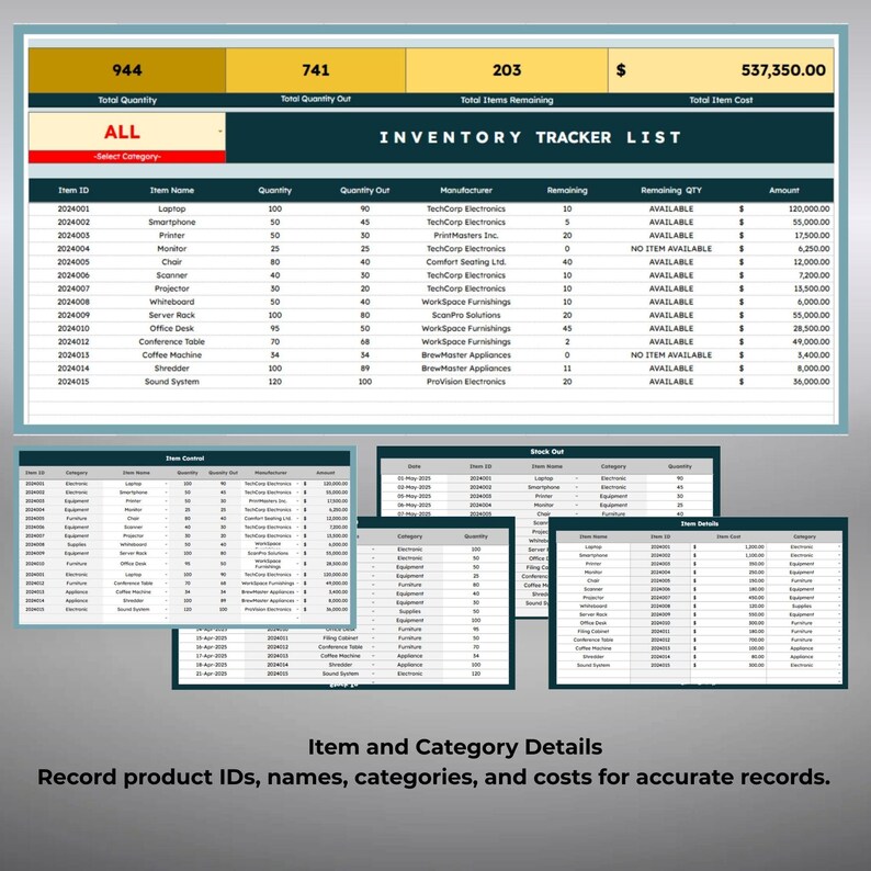inventory small business template – free google... Stock Inventory Tracker | Inventory Management Spreadsheet | Google ...