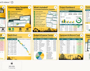 22 Construction Management Templates for Google Sheets and Excel