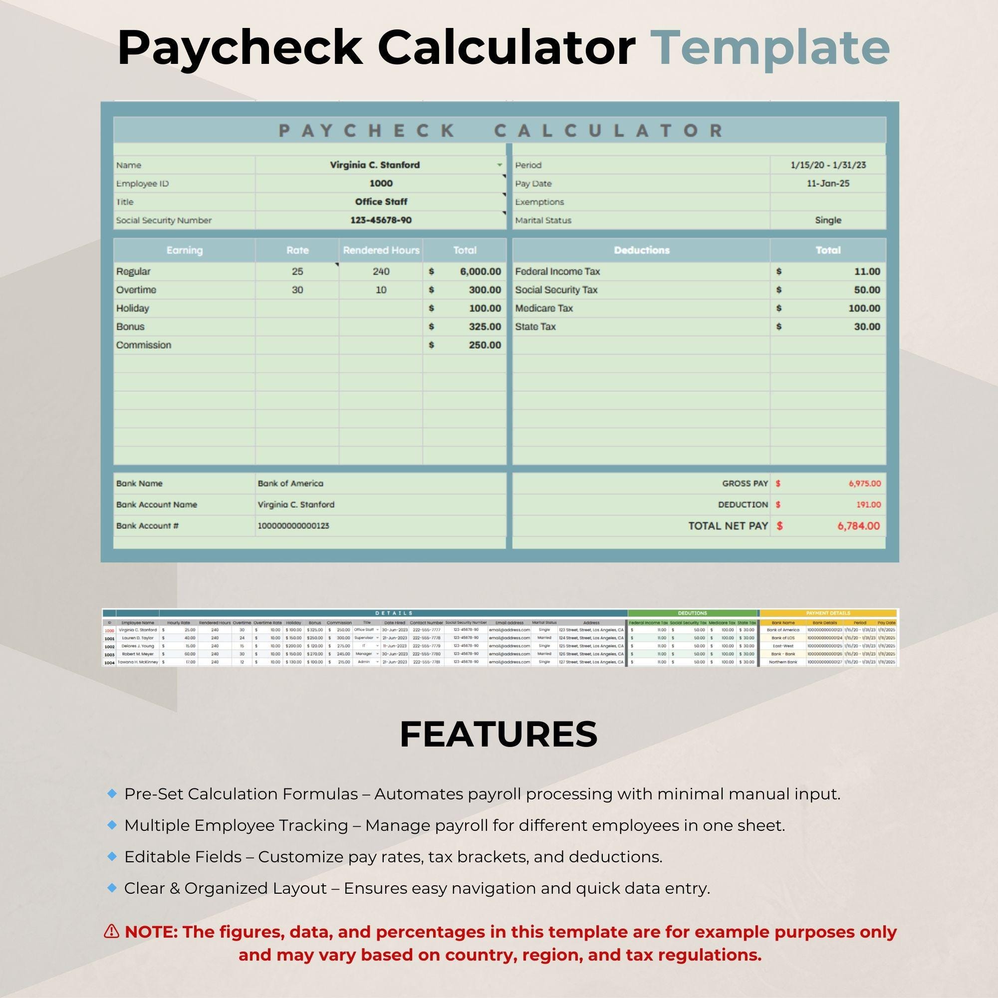 19+ Paycheck Estimator Oregon