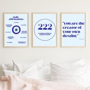 Decoração de parede de mau olhado