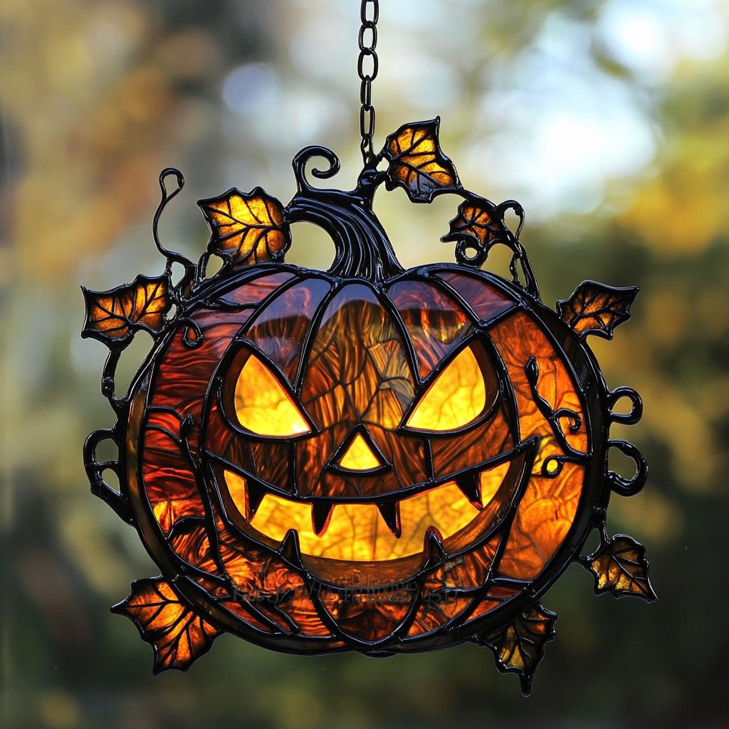 ふーかさま専用（原画）ジャック・オー・ランタンの森 #5　ほか　4点おまとめ il_fullxfull.6999973930_nxk8.jpg