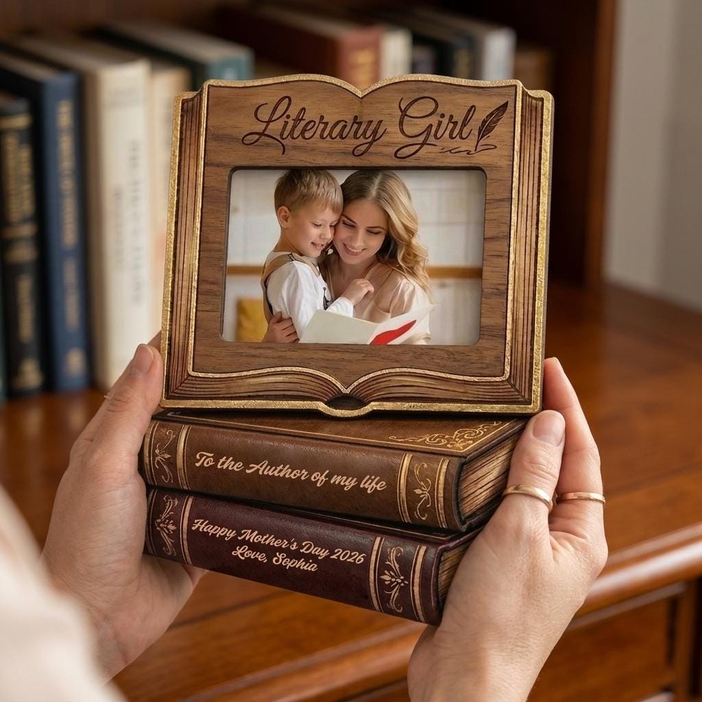 Book Club Picture Frame - Etsy