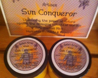 Sun Conqueror Antioxidant Rich Red Raspberry Seed Oil Skin Nourishing With or without zinc oxide