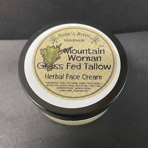 Mountain Woman Grass Fed Vanille Manuka Honing Kruiden Gezichtscrème