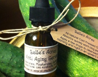 Anti Aging Serum All natural 1 oz. bottle NEW LABEL Rich Carrot & C