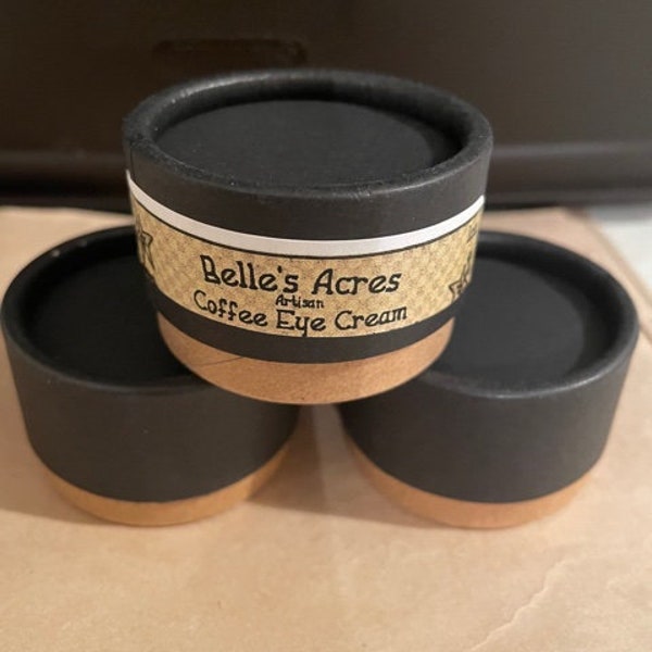 Coffee Eye Cream in Eco container