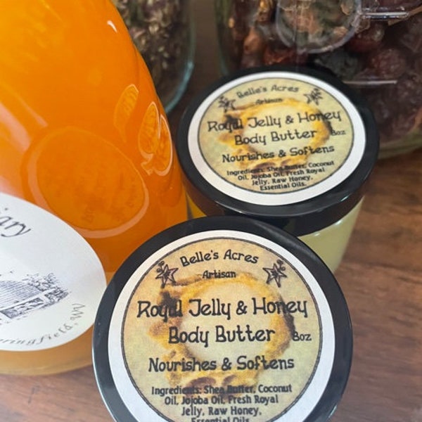 Royal Jelly & Honing Rijke Vanille Body Butter