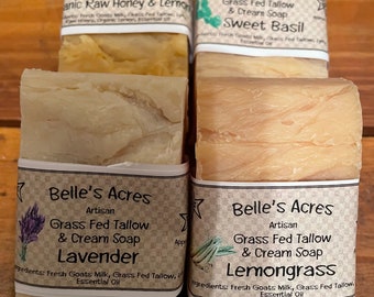 Grassfed Tallow & Cream Soap