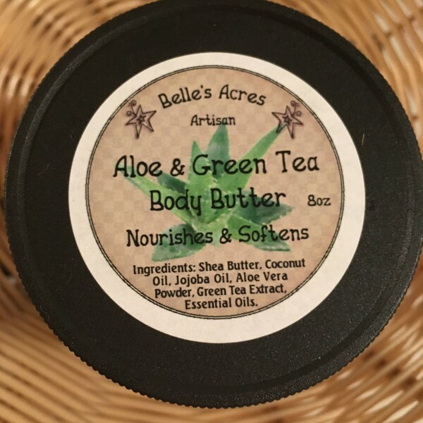 Body butter Aloe & Green Tea