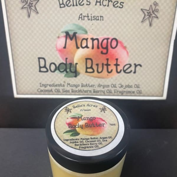 Bodyboter van mango