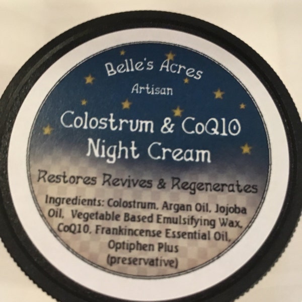 Colostrum & CoQ10 Night Cream