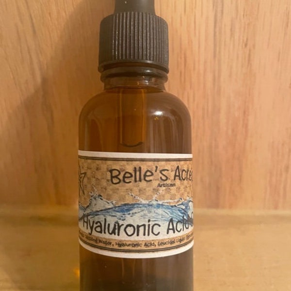 Hyaluronic Acid Facial Serum 1 oz