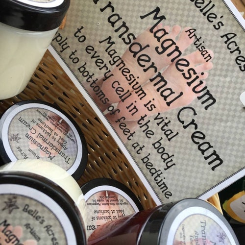 AMAZING Magnesium Transdermal Cream Etsy
