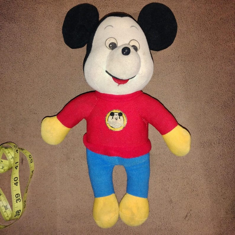 Vintage Knickerbocker 1976 Mickey Mouse Club Plush Walt Disney Stuffed Doll -D image 1