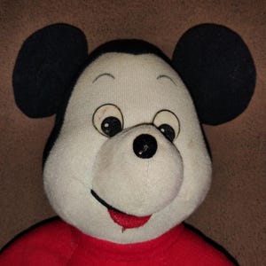 Vintage Knickerbocker 1976 Mickey Mouse Club Plush Walt Disney Stuffed Doll -D image 4
