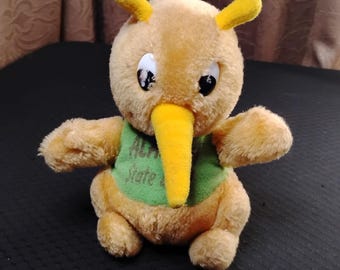 Vintage 1980 R. Dakin Alaska State Bird Plush Stuffed - K