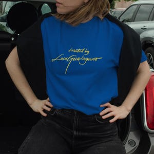 Directed by Luca Guadagnino Unisex Heavy Cotton Tee, Call Me By Your Name, Timothée Chalamet Shirt