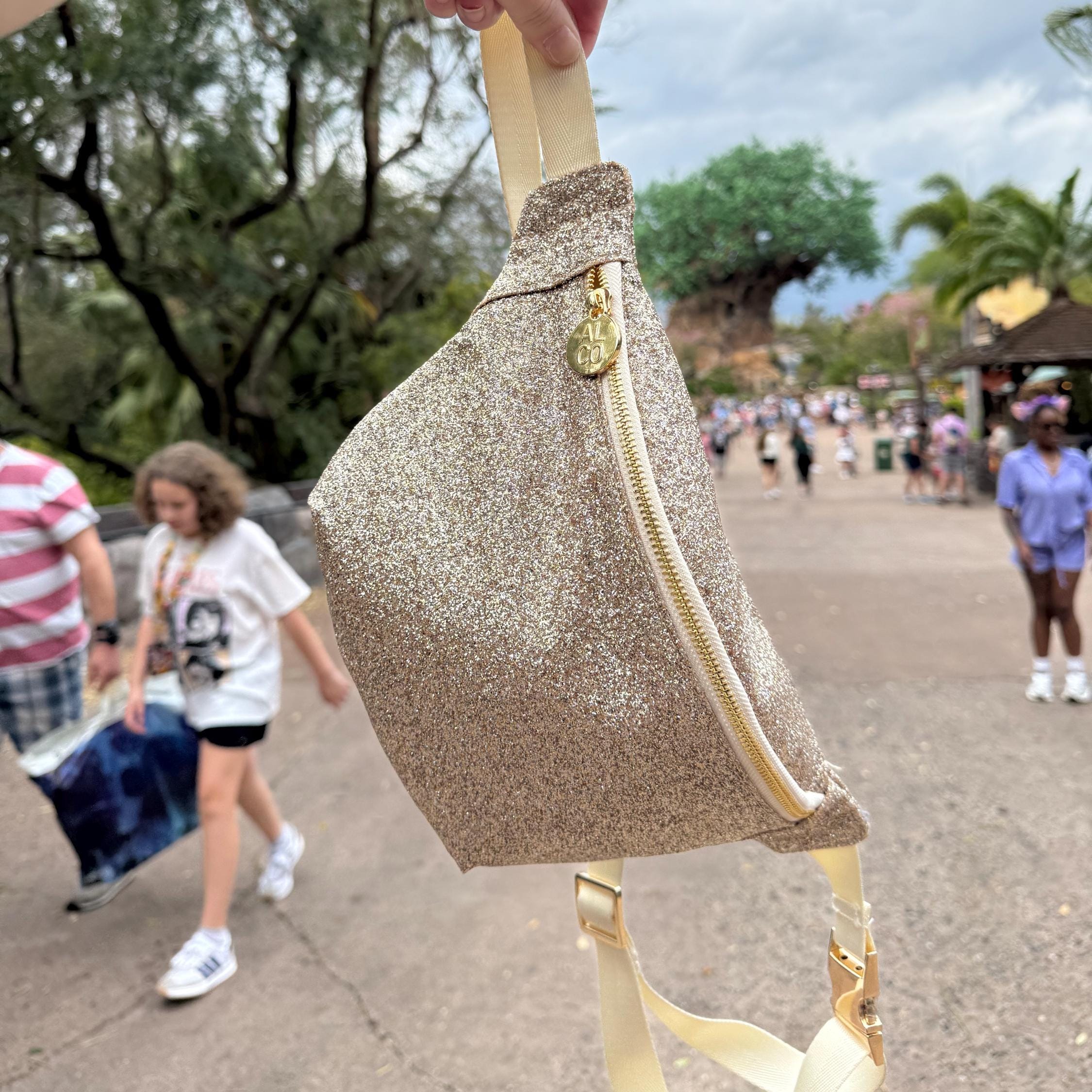 Ombre Festival Bum Bag Sparkle Bum Bag UK