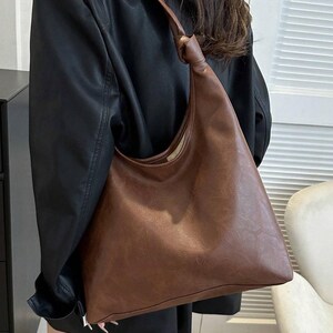 Damen Winter Designer Handtasche - Große Leder Geldbörse, Reise Schultertasche, Mode Tote, Messenger Bag, femininer Hobo Stil, Geschenk für sie