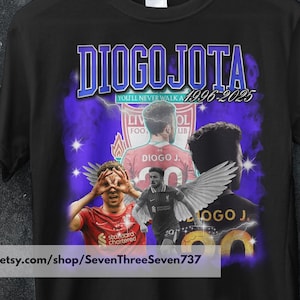 Diogo Jota RIP Shirt, Rest in Peace, Portugal, Diogo Jota T-Shirt, Memorial Shirt 1996-2025, Liverpool Player Fan Gift, Soccer Tribute Tee
