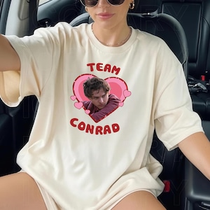 Cousins Beach T-shirt, Team Conrad, The Summer I Turned Pretty Season 3 Shirt, Team Belly, Team Jeremiah, Summer Vibes,Bookish Merch,Gift