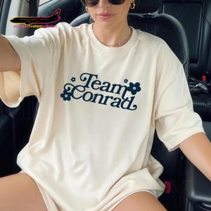 Cousins Beach T-shirt, Team Conrad, The Summer I Turned Pretty Season 3 Shirt, Team Jeremiah, Team Belly, Summer Vibes,Bookish Merch,Gift