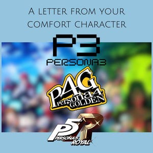 Carta Digital de Personagem Persona 3, 4, 5