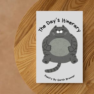 Un livre de poésie avec l'itinéraire du jour, Un livre avec l'itinéraire du jour, Poésie littéraire contemporaine