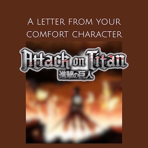Carta digital de personagem de Attack on Titan