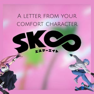 Letra de personaje personalizada SK8, regalos de anime personalizados del infinito