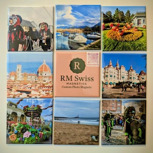 Aangepaste fotomagneten | Gepersonaliseerde koelkastmagneten | Zakelijke advertenties en logo's | Uniek cadeau-idee | Magnetische herinneringen