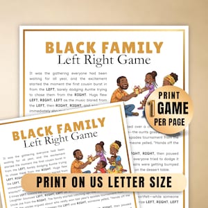 Black family reunion games – fun interactive activity