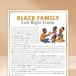 Pass the prize game for black family game night at home