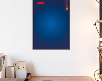 Red Bull Racing Formule 1 Muurdecoratie – Perfecte Achtergrond voor Technic 42206 Display