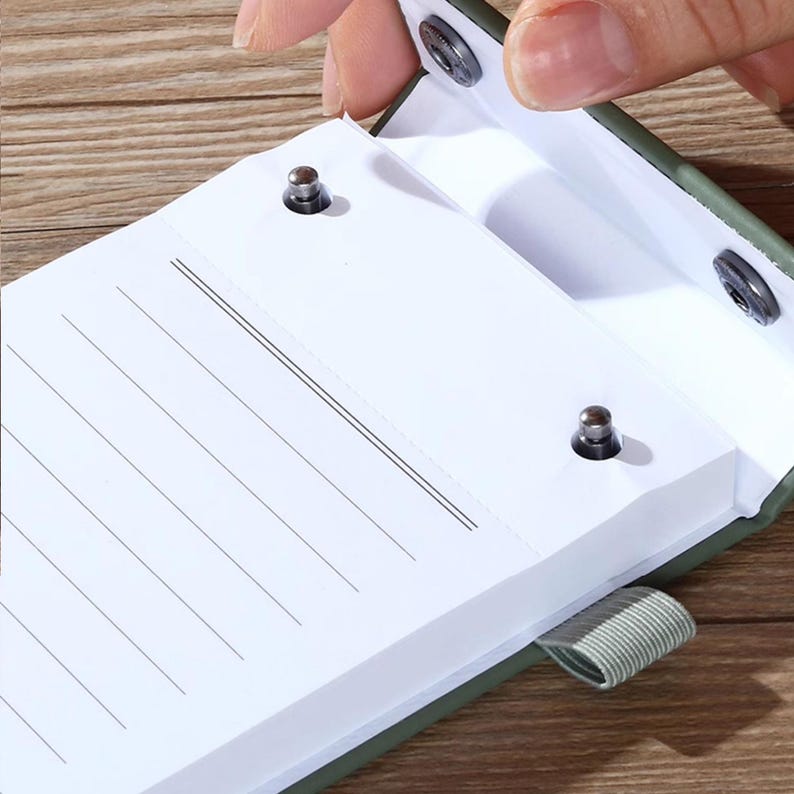 Personalized A6 Notepad With Tear-off Sheets, Custom Name Memo Pad ...