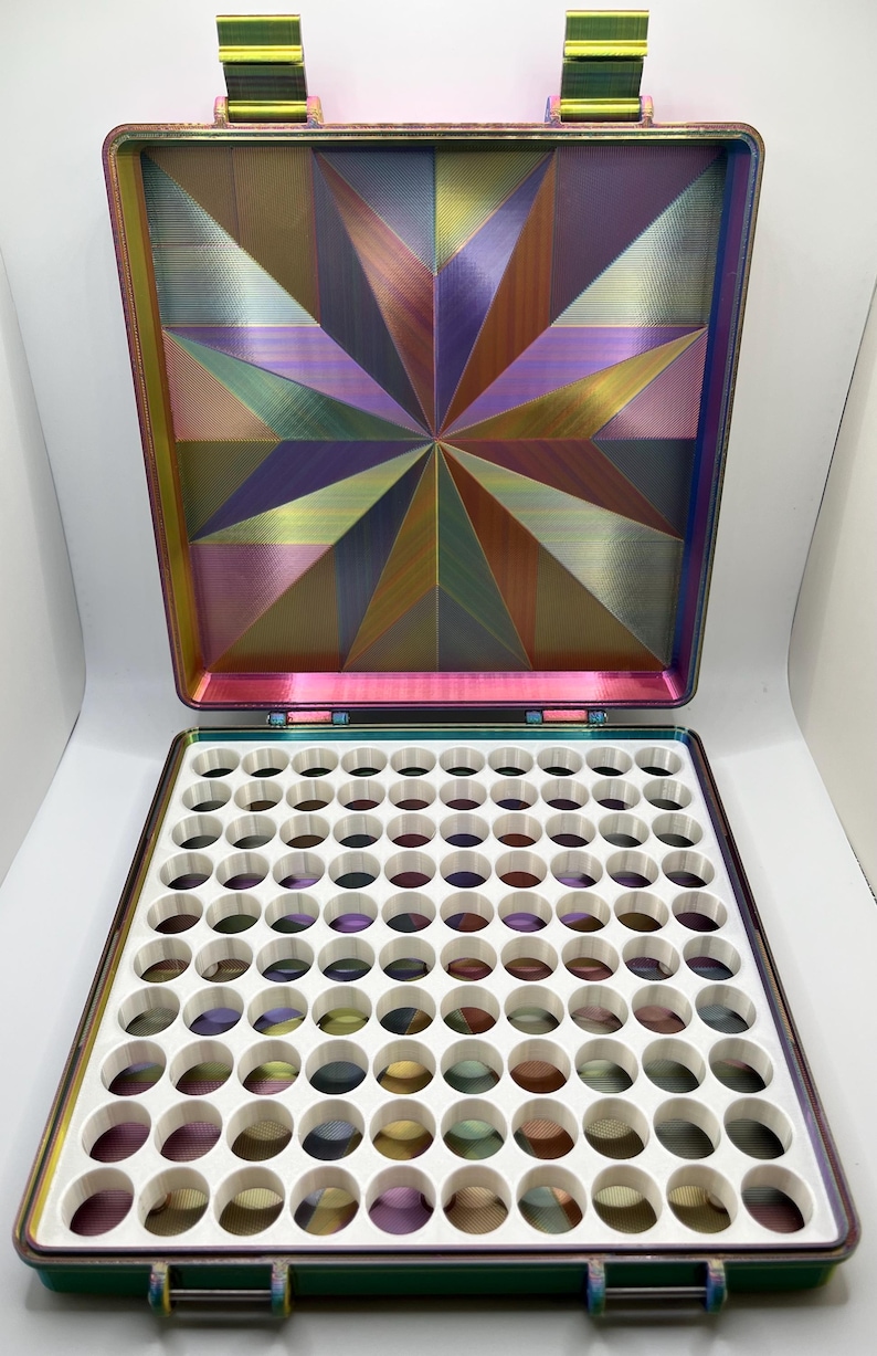 100ct 3mL Peptide Vial Storage Box 画像 1