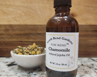 Organic Chamomile Infused Jojoba Oil