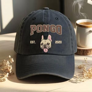 Custom Embroidered Pet Hat, Using Pet Photo Personalized Dog Hat, Custom Cat Hat, Custom Pet Cap Dog Hat Custom Dog Baseball Cap Dog Mom Hat