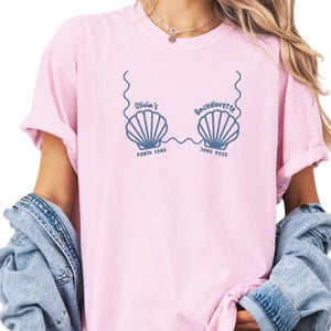 Custom Beach Bachelorette Shirt, Mermaid Bachelorette Embroidered Sweatshirts, Coastal Bachelorette Tee, Last Splash Bachelorette Shirts
