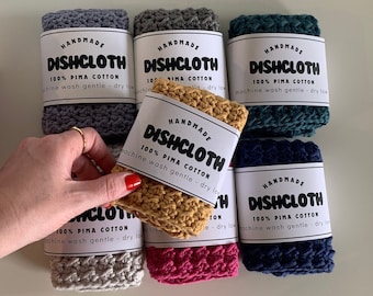 Afdrukbare washandjes Wikkellabels voor washandjes - gehaakte gebreide labels washandje - pdf-download - Craft Fair Prep - gehaakte gebreide cadeauverpakking