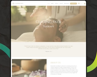 Wix Studio Website Vorlage: Therapie & persönliches Website-Design