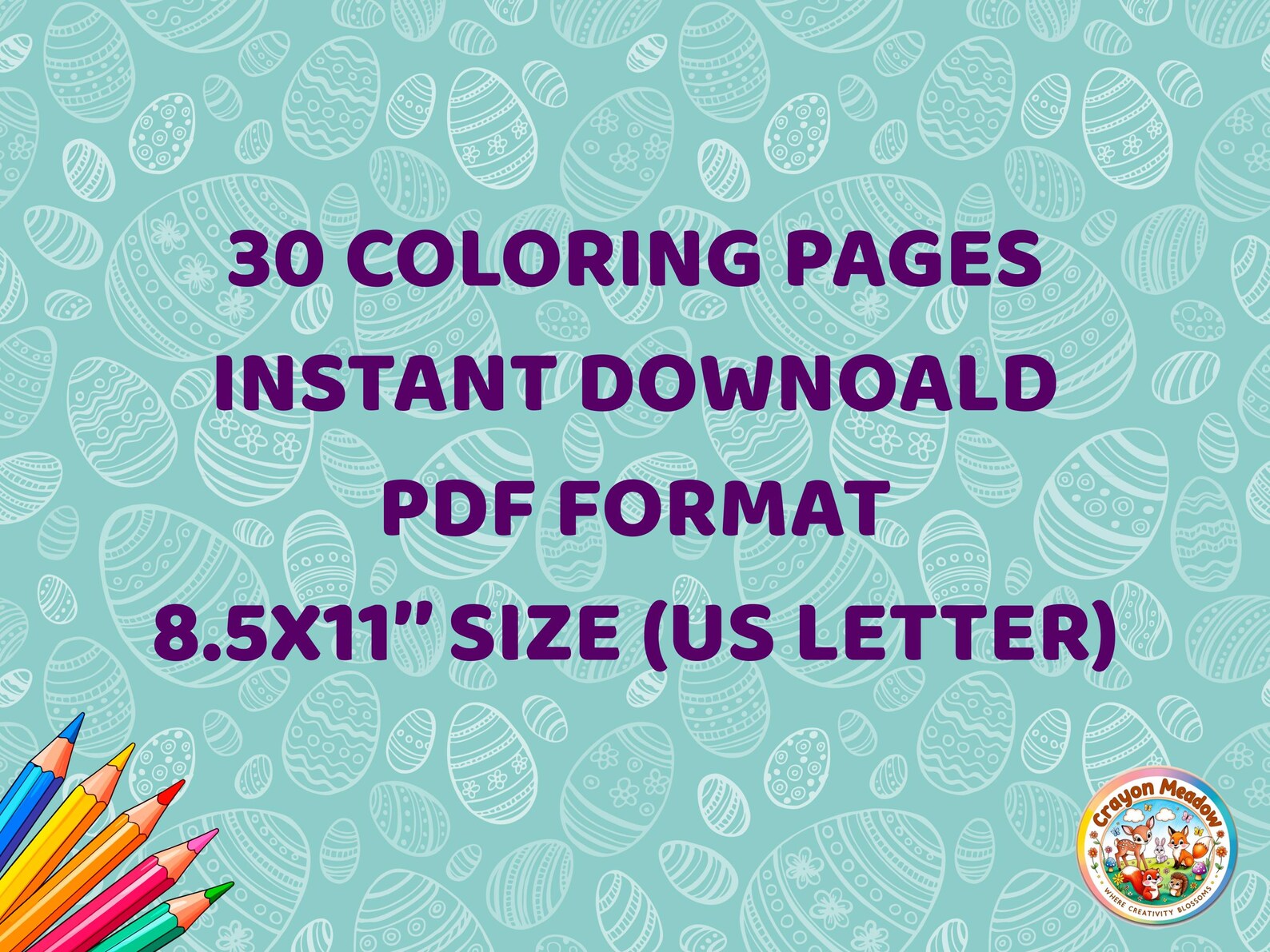 Easter Coloring Pages for Kids | Toddler PDF | Bunny, Spring, and ...