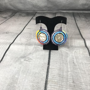 Colorful Beaded Earrings #269