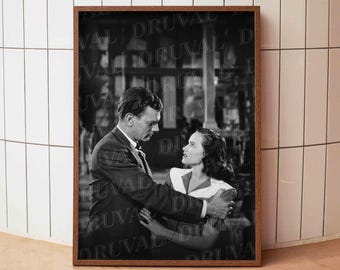 Joseph Cotten Fotodruck, Der Schatten eines Zweifels Film Still, Noir Thriller Kino Foto, Alfred Hitchcock Film Still, Cinephile Geschenk